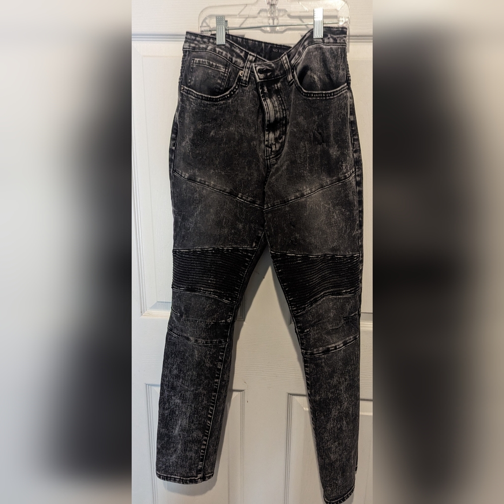 No Boundaries black/gray jeans